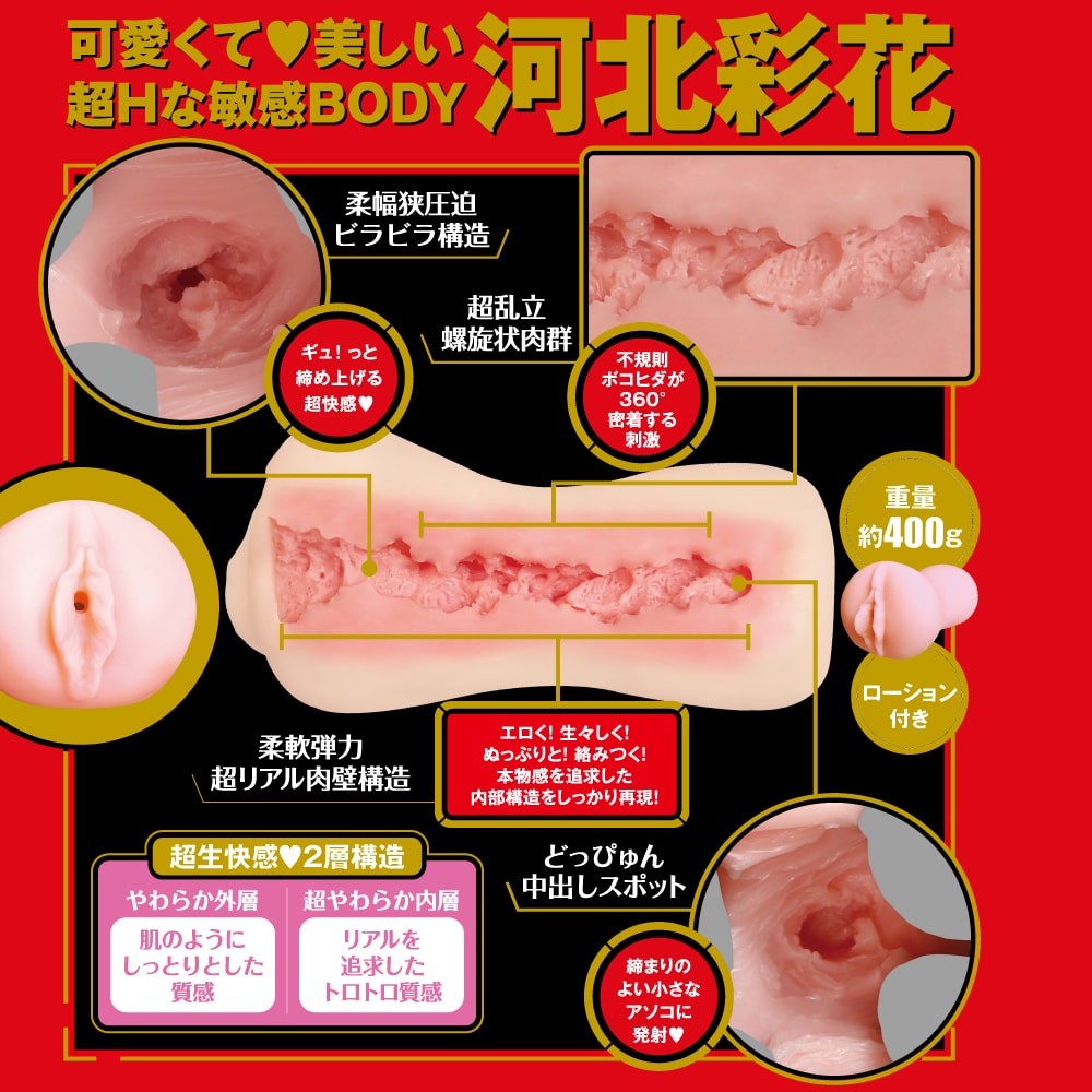JAPANESE REAL HOLE 生 河北彩花の商品画像2