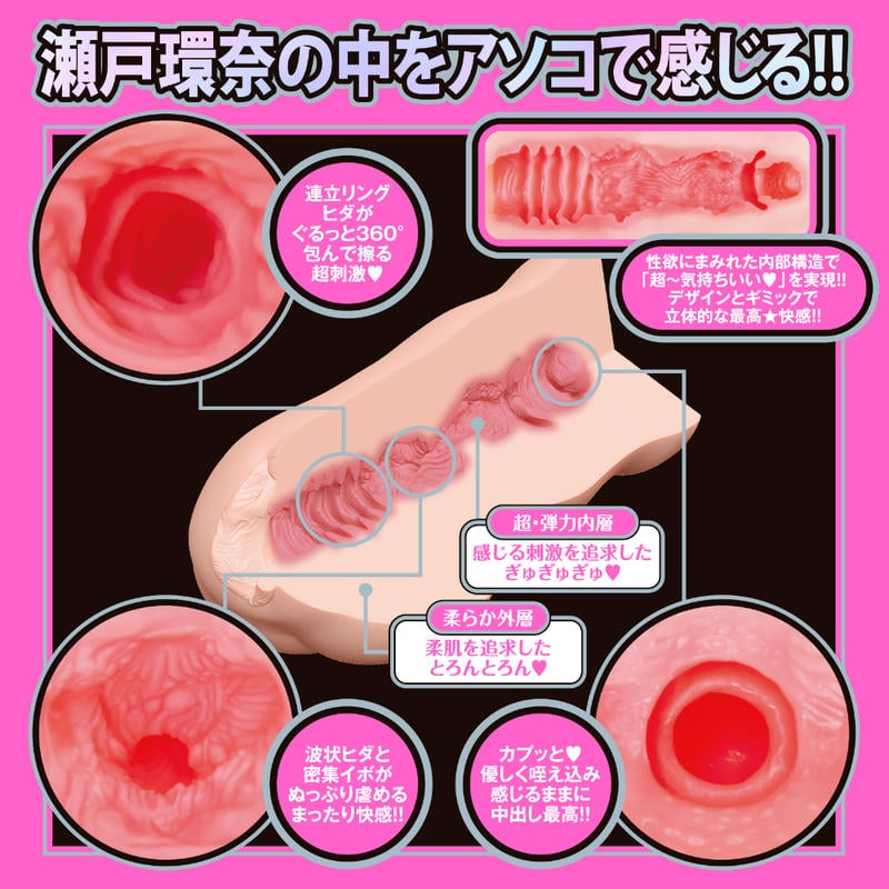 JAPANESE REAL HOLE LOVE 瀬戸環奈の商品画像1